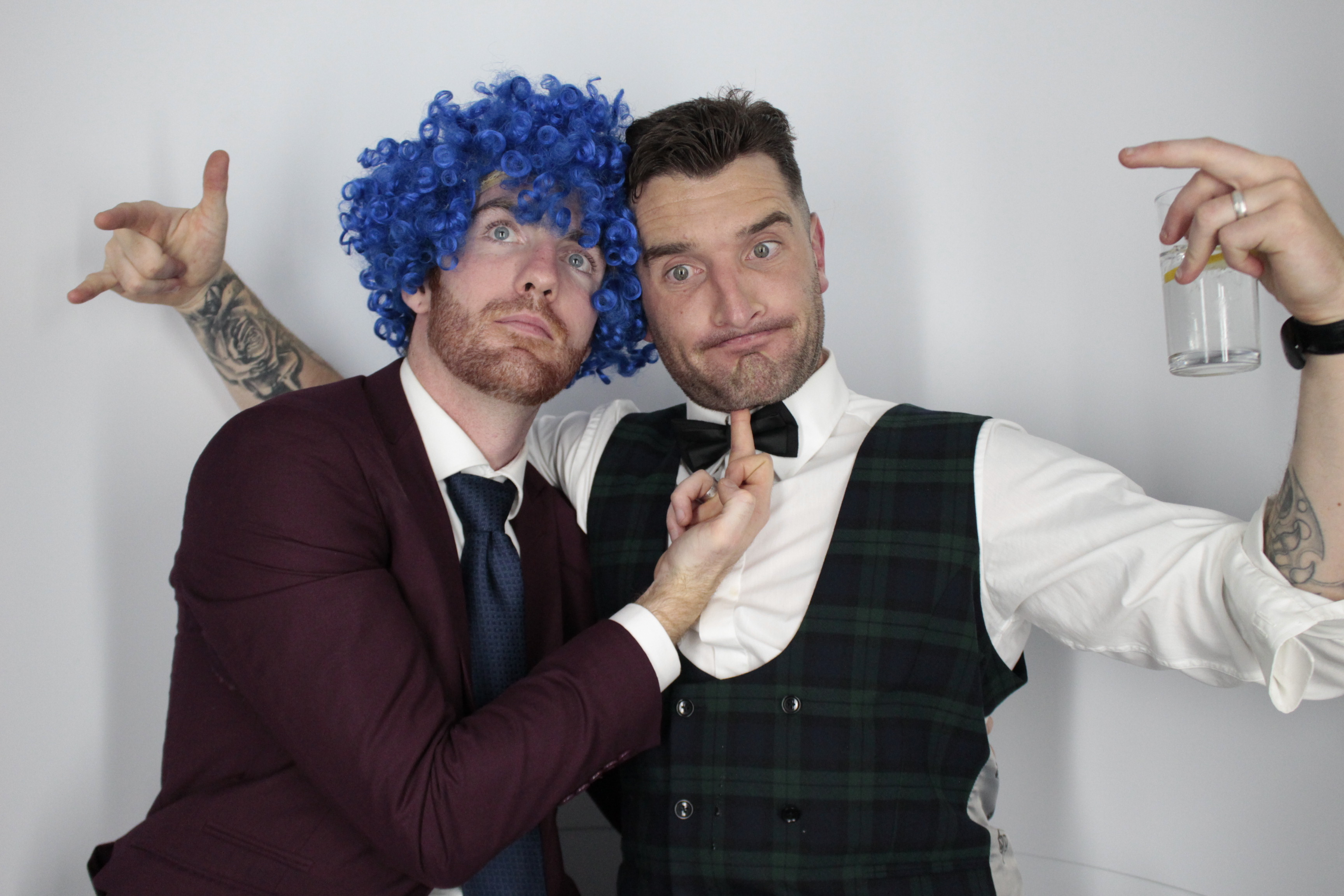 Chloe & Sam's Wedding | View more photos from the event at gallery.myphotoboothexperience.co.uk/u/MyPhotoBoothExperienceLtd/Chloe-Sams-Wedding